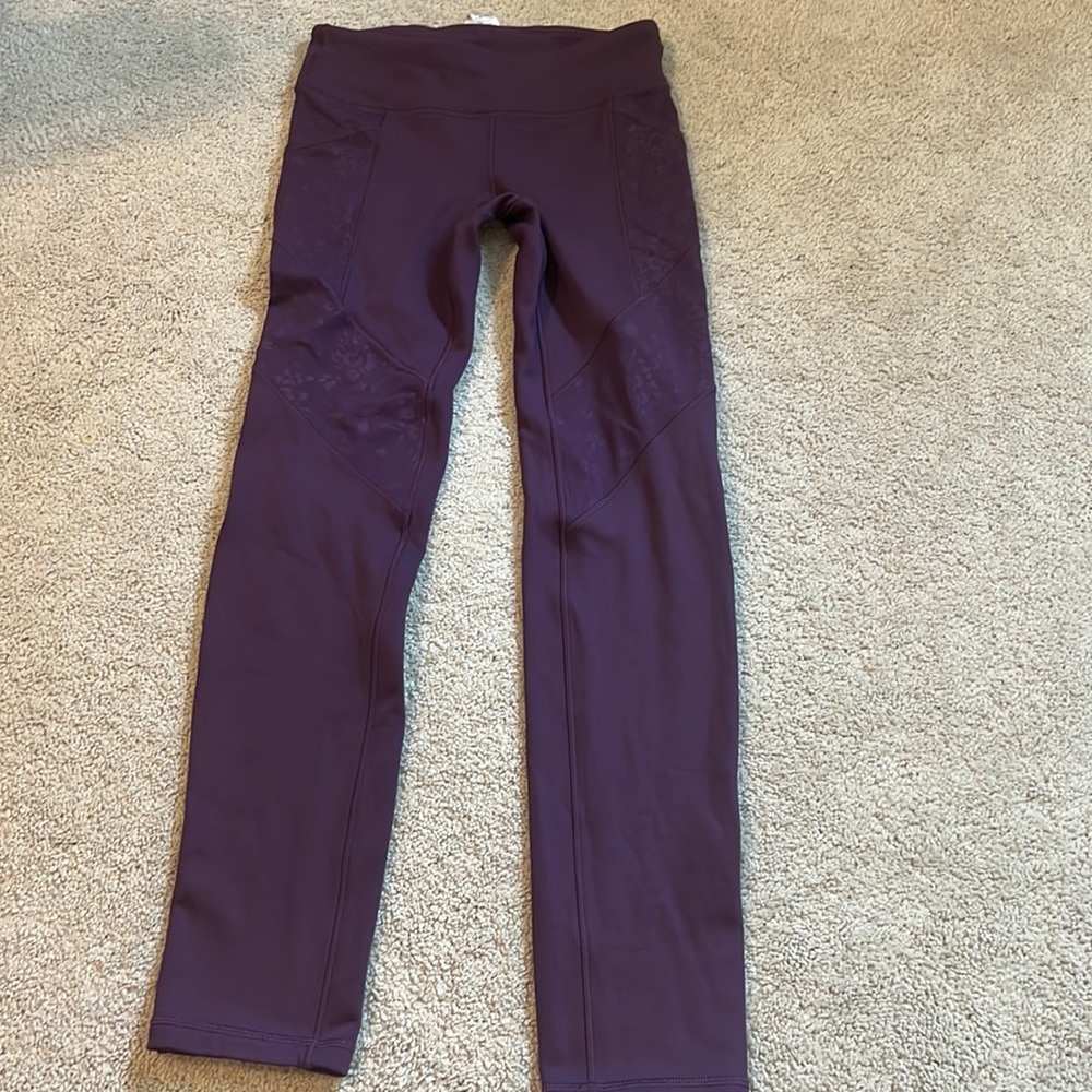 Purple ivivva leggings
